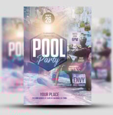Pool Party Flyer 4
