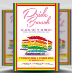 Pride Brunch Special Flyer