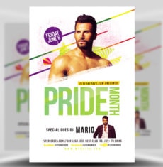 Pride Month Special DJ Flyer