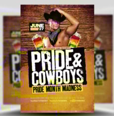 Pride & Cowboys Flyer