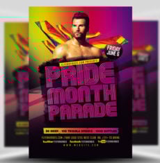 Pride Parade Flyer