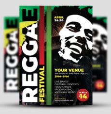 Reggae Festival Flyer 1