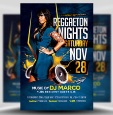 Reggaeton Flyer