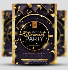 Retirement Party Flyer 1