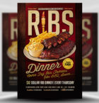 Ribs Dinner Flyer
