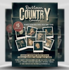 Rocktown Country Sounds Poster