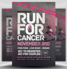 Run For the Cure Flyer