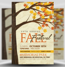 Rustic Fall Flyer