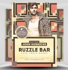Ruzzle Indie Flyer