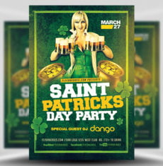 St. Patrick’s Day Party Flyer