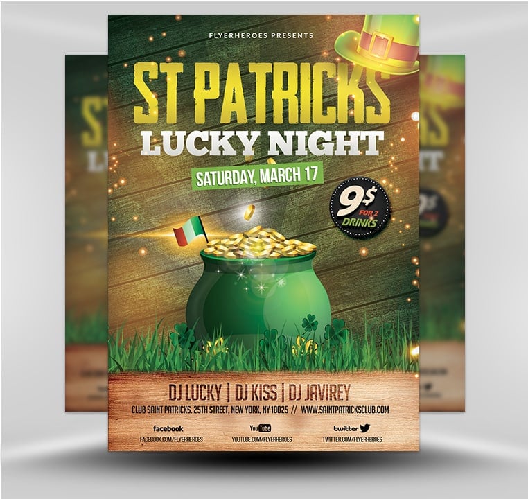 Saint Patricks Day Flyer v2