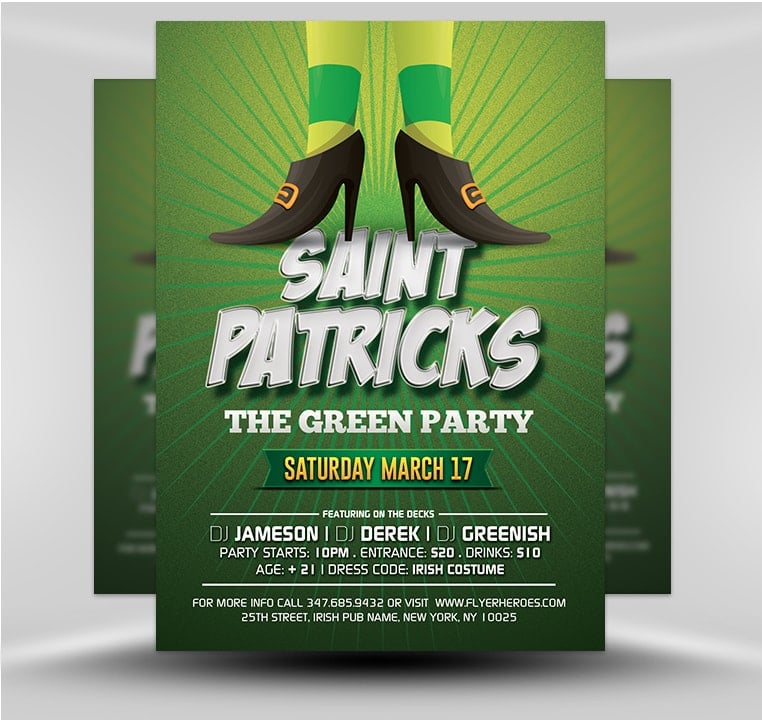 Saint Patricks Day Flyer v3