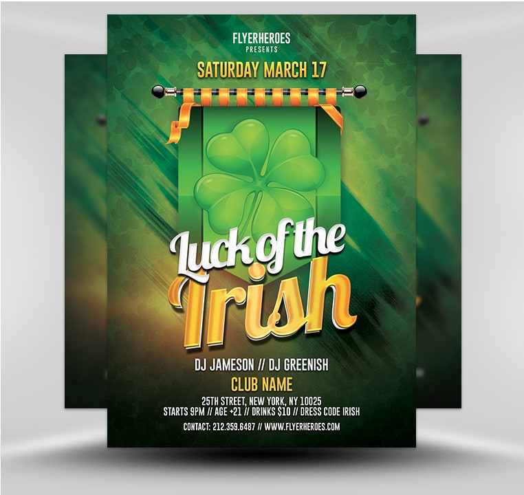 Saint Patricks Day Flyer v5