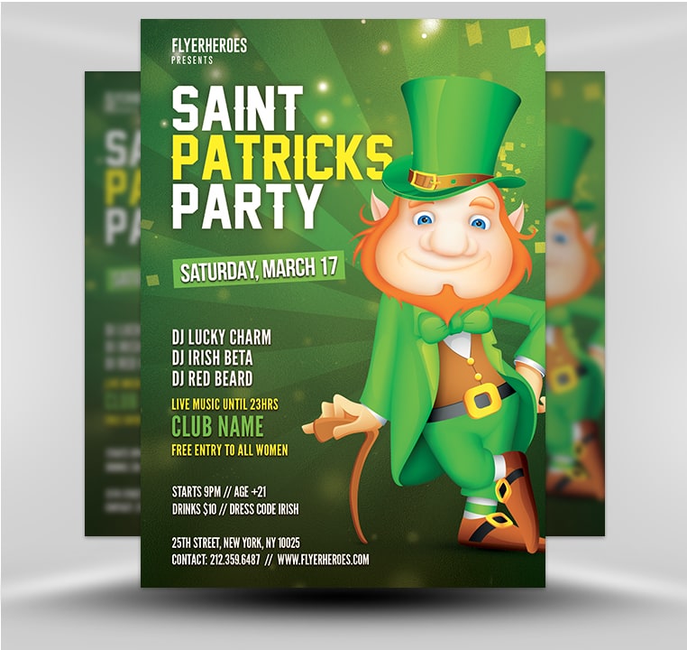Saint Patricks Day Flyer v6