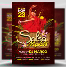 Salsa Nights Flyer