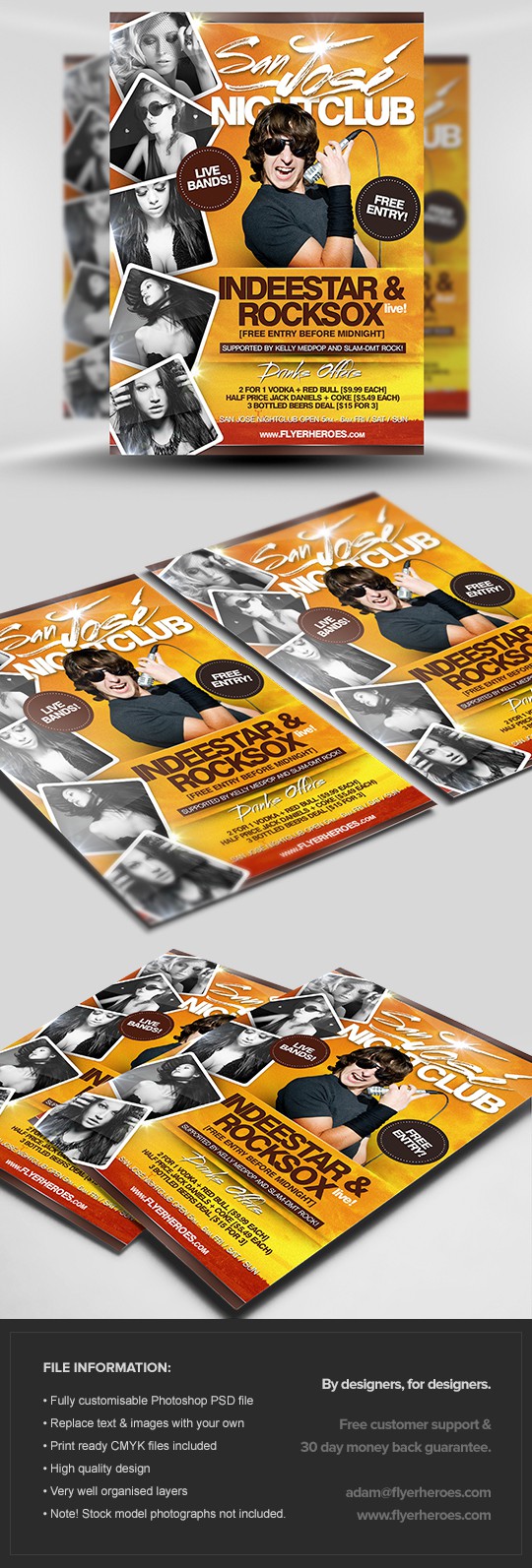 San Jose Flyer Template