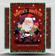 Santa’s Grotto Flyer