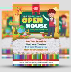 School Open House Flyer 1