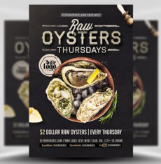 Seafood Thursday Flyer