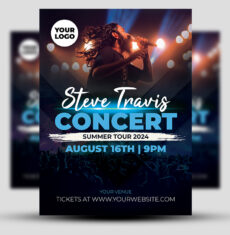 Singer Concert Flyer 1