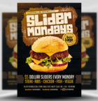 Slider Mondays Flyer