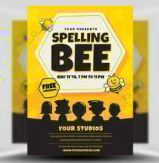 Spelling Bee Flyer