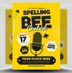 Spelling Bee Flyer 2