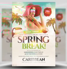 Spring Break Flyer