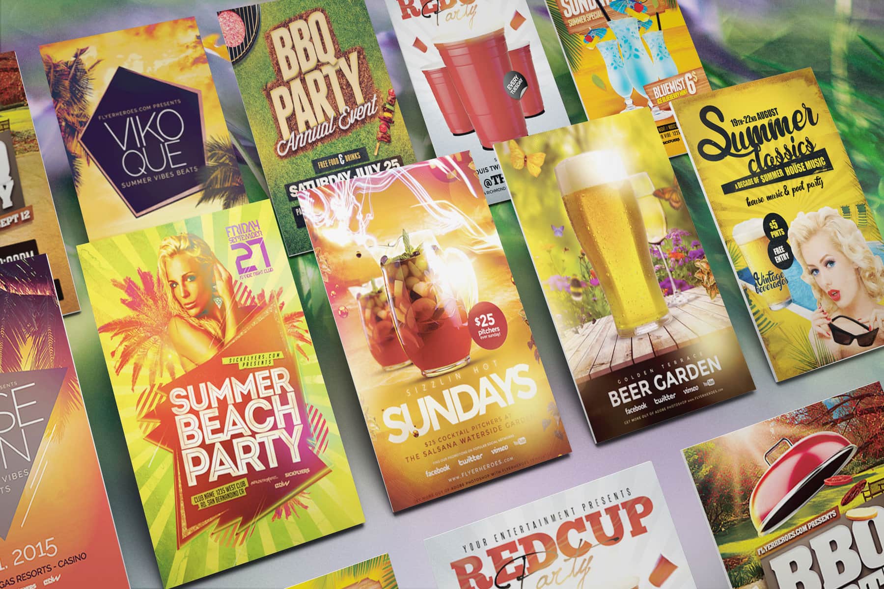Spring Cleaning Flyer Bundle 2017