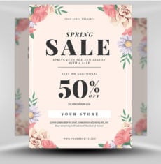 Spring Sale Flyer v1