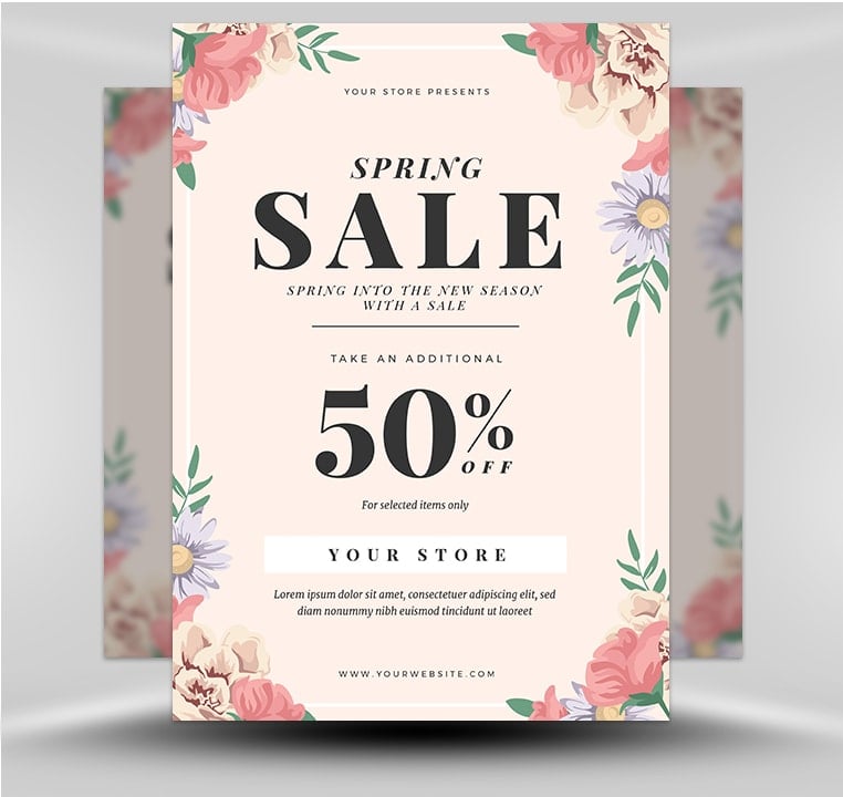 Spring Sale Flyer v1