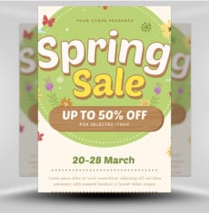 Spring Sale Flyer v5