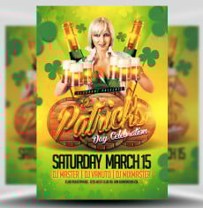 St. Patrick’s Day Celebrations Flyer