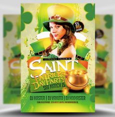 St. Paddy’s Day Party Flyer