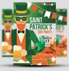 St. Patrick’s Day Party Flyer 5