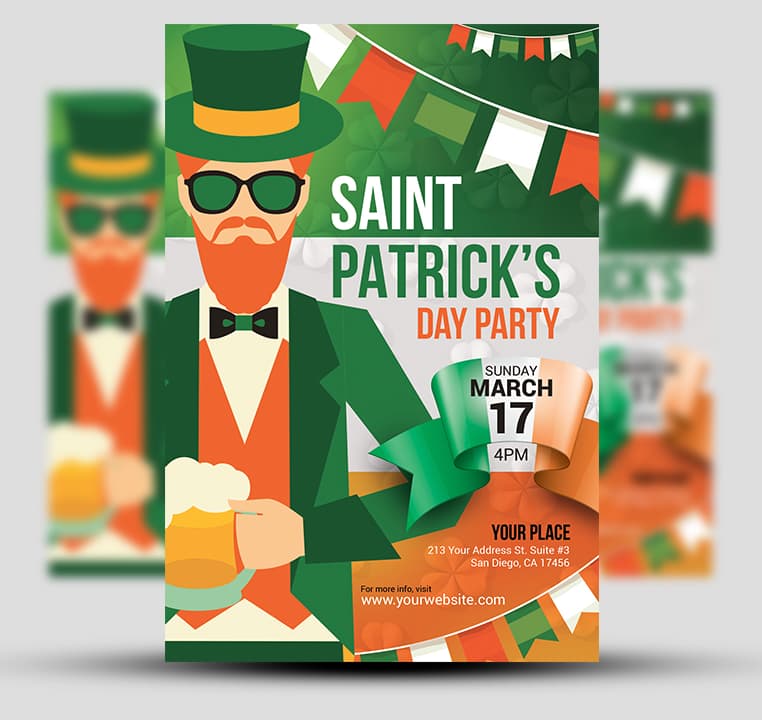 St. Patrick’s Day Party Flyer 5