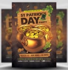St. Patrick's Day Gold Party Flyer