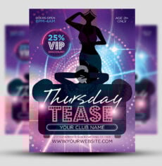 Strip Club Flyer 7