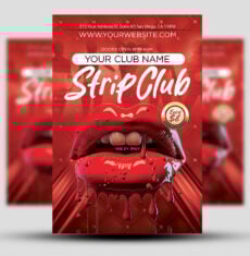 Strip Club Flyer 8