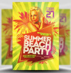 Summer Beach Party Flyer