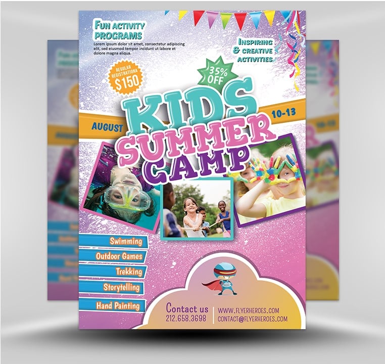 Summer Camp Flyer 2