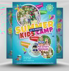 Summer Camp Flyer 3
