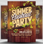 Summer Cookout Party Flyer