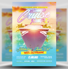Summer Cruise Party Flyer