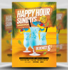 Summer Happy Hour Flyer