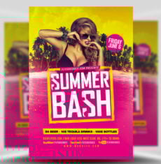 Summer Bash Flyer