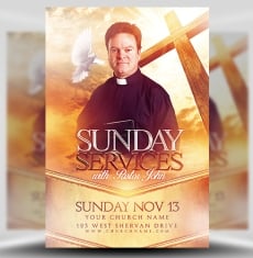 Sunday Service Flyer
