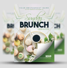 Sunday Brunch Restaurant Flyer 2