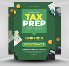 6 Design Inspiration Tips For When You're Feeling Uninspired | Tax Prep Services Flyer | FlyerHeroes.com