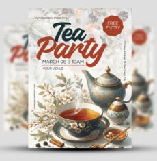 Tea Party Flyer 1